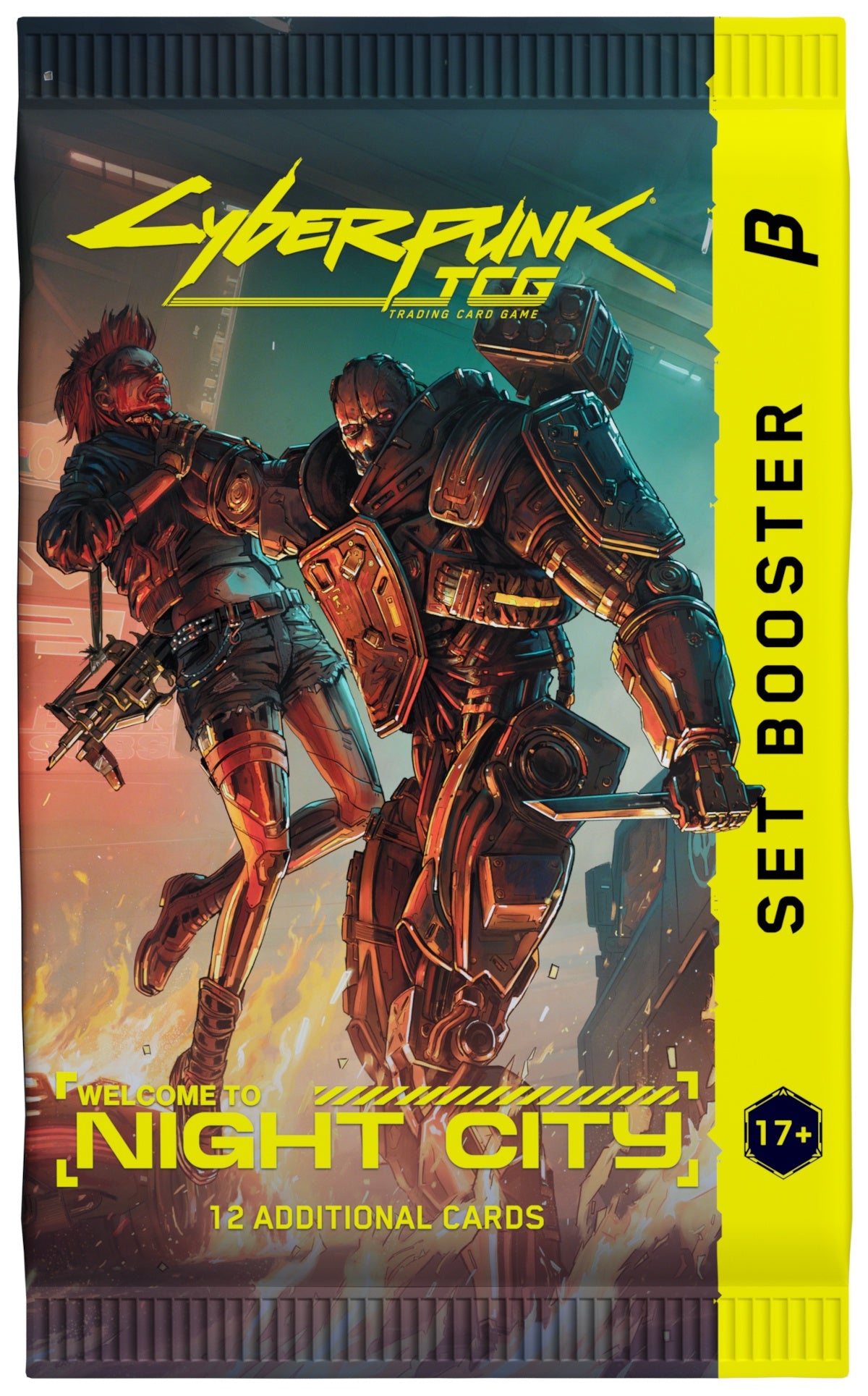 Cyberpunk TCG BETA Welcome to Night City Booster