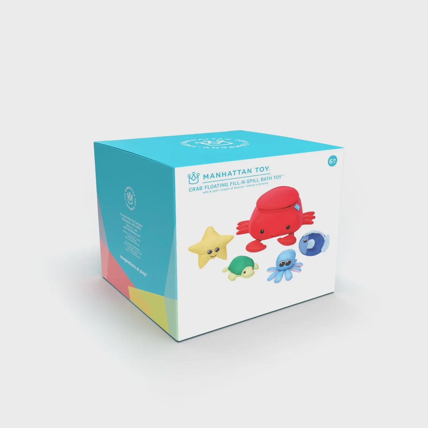 Fill n Spill Bath Toy Floating Crab
