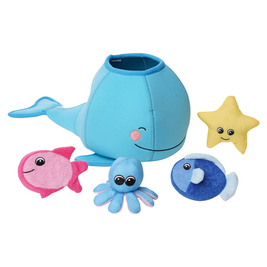 Fill n Spill Bath Toy Floating Whale