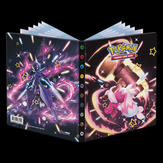 Ultra Pro Portfolio 4 Pocket Pokémon Scarlet & Violet Paldean Fates Shiny Tinkaton and Ceruledge