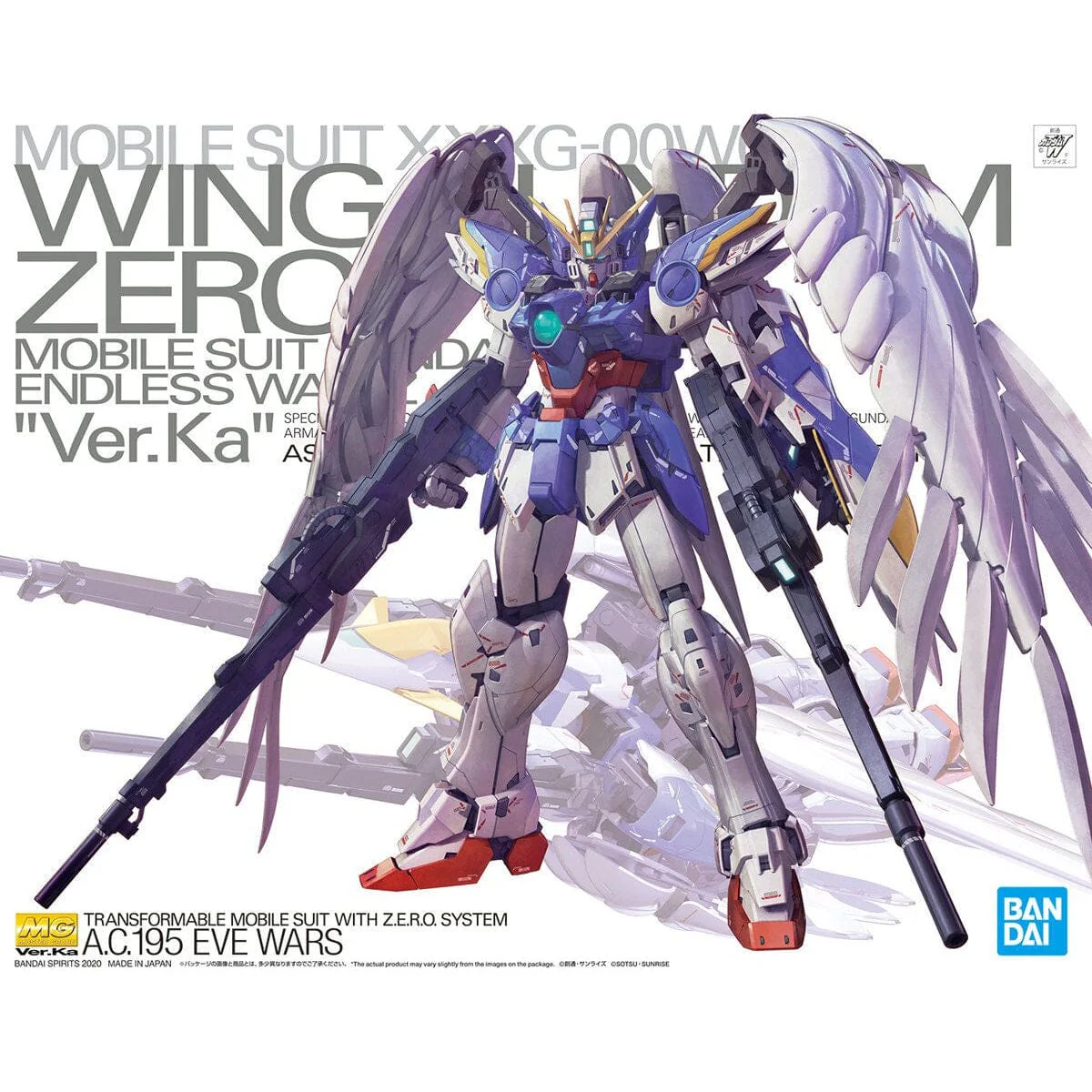 Gunpla Mobile Suit Gundam Master Grade Endless Waltz Wing Gundam Zero EW Ver.Ka