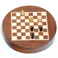 Load image into Gallery viewer, Chess Set Round - 6" Magnatic: Wood / 6" Round
