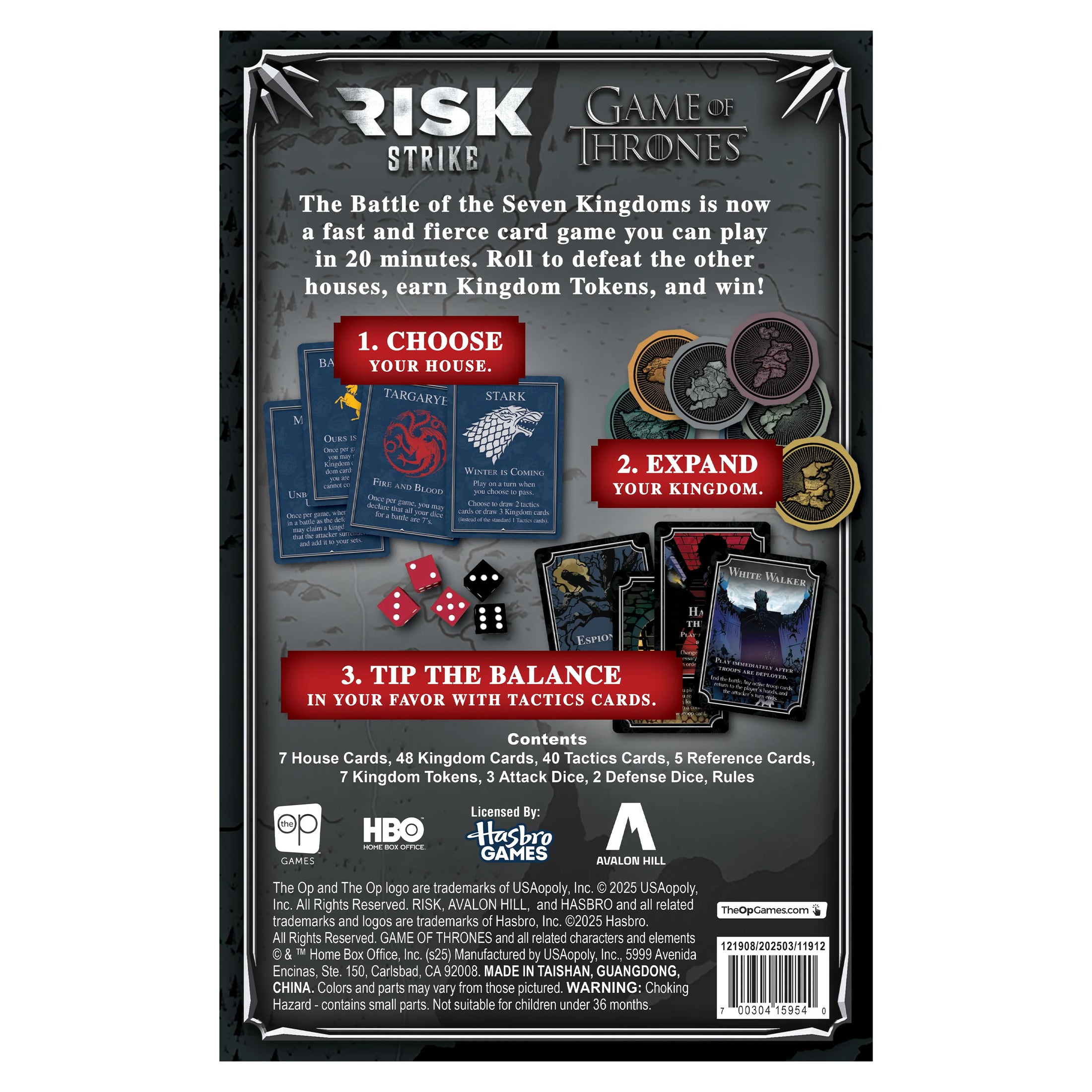 Risk Strike Game of Thrones