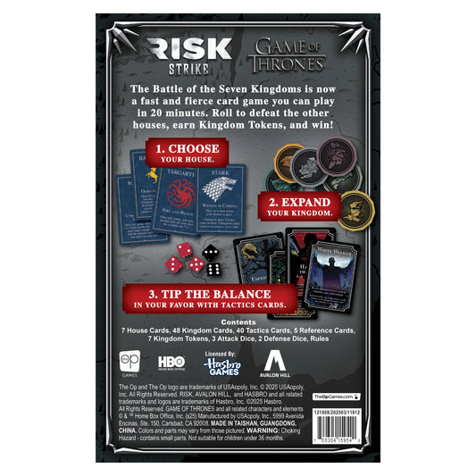 Risk Strike Game of Thrones