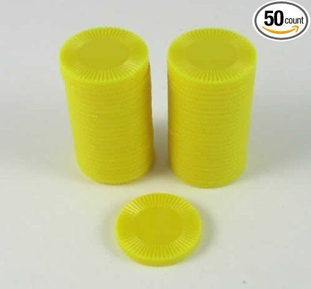Koplow Poker Chips Mini Yellow 50ct