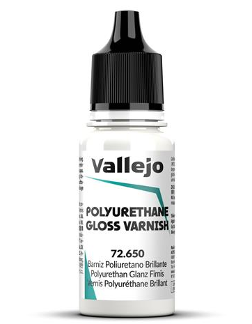Vallejo Auxiliary Product Varnish Polyurethane Gloss 18ml