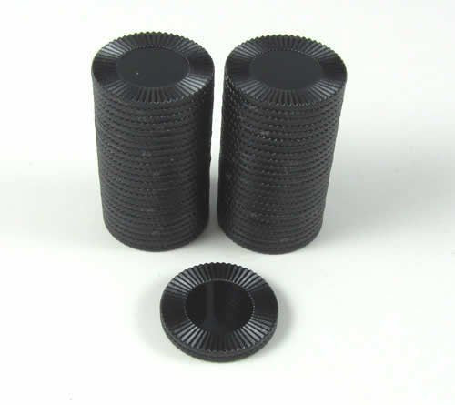 Koplow Poker Chips Mini Black 50ct