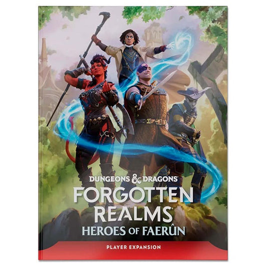 Dungeons and Dragons 5th Edition Core Rulebook Forgotten Realms Heroes of Faerûn