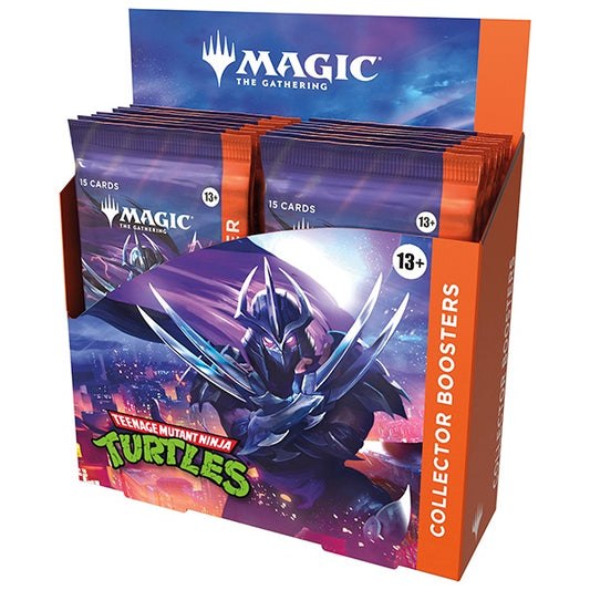Magic the Gathering Universes Beyond Teenage Mutant Ninja Turtles Collector Booster Box (12)