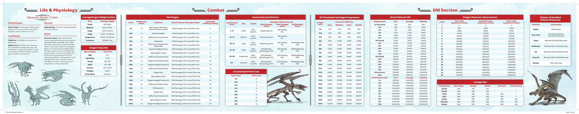 Dragonflight RPG DM Screen