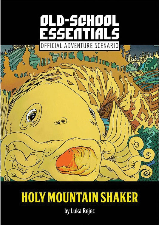Old-School Essentials RPG Official Adventure Scenario Holy Mountain Shaker