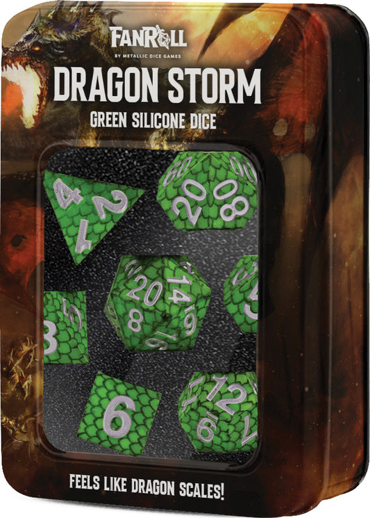 Fanroll Dragon Storm Dice Set Silicone