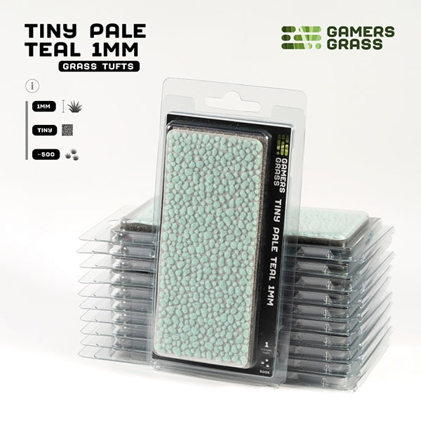 Gamers Grass Tiny Tufts Pale Teal (1mm)