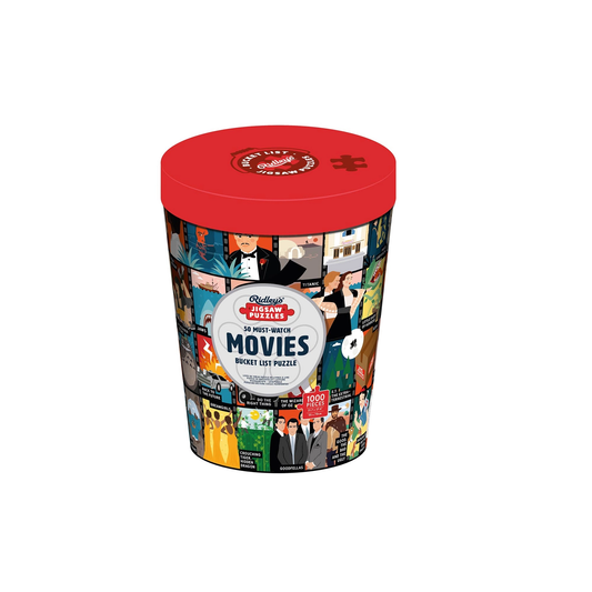Puzzles 1000 50 Must Watch Movies Bucket List
