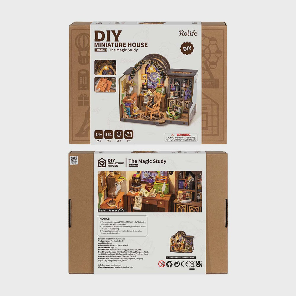 Rolife DIY Miniature House The Magic Study