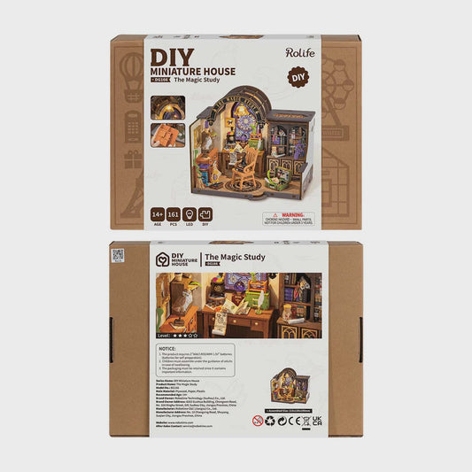 Rolife DIY Miniature House The Magic Study
