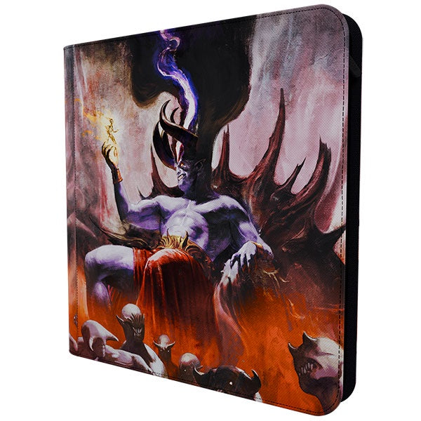 Angels & Demons Zippered Binder 12 Pocket Endless Torment