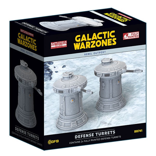Battlefield in a Box Galactic Warzones Rebel Outpost Defense Turrets (x2)