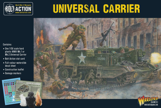Bolt Action British Army Universal Carrier