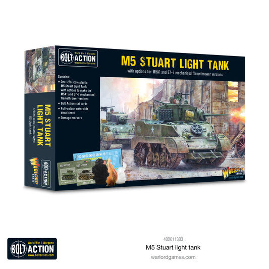Bolt Action United States M5 Stuart Light Tank