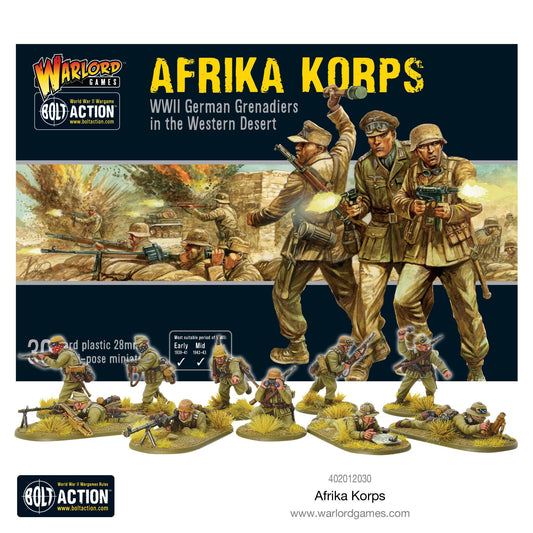 Bolt Action German Afrika Korps Grenadiers