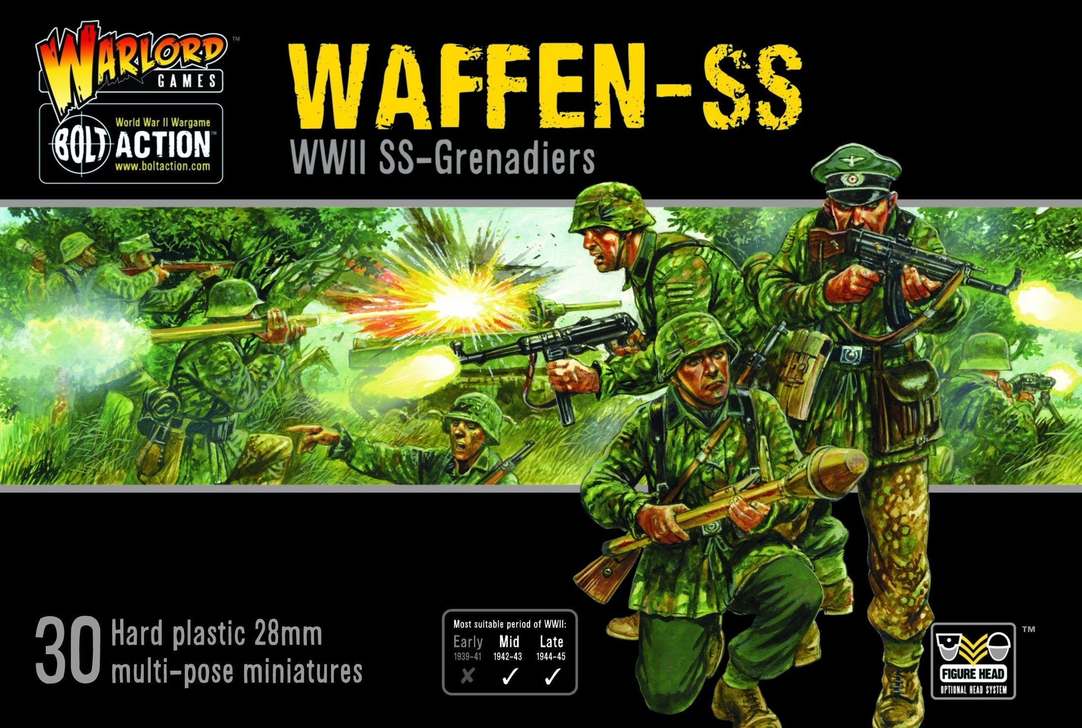Bolt Action German Waffen-SS  Grenadiers