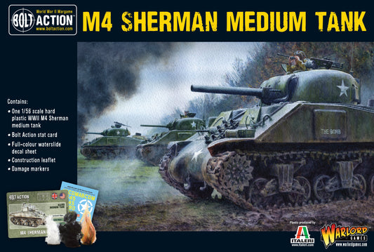 Bolt Action United States M4 Sherman Medium Tank