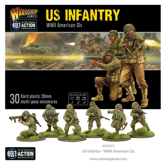 Bolt Action United States Infantry WWII American GIs