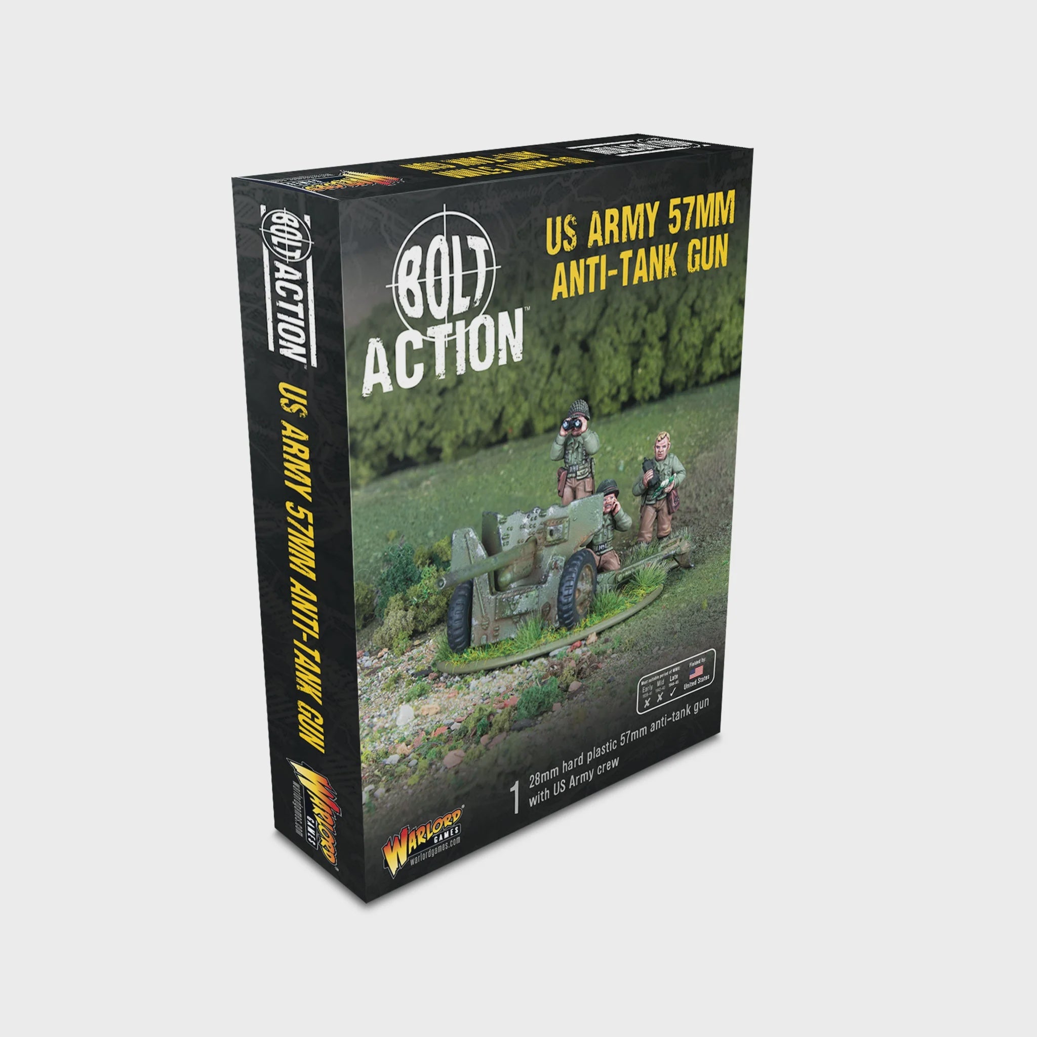Bolt Action United States 57MM Anti-Tank Gun