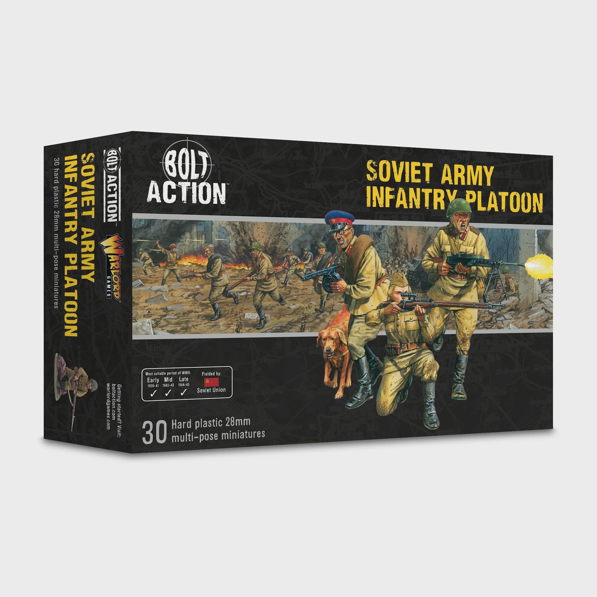 Bolt Action Soviet Army Infantry Platoon