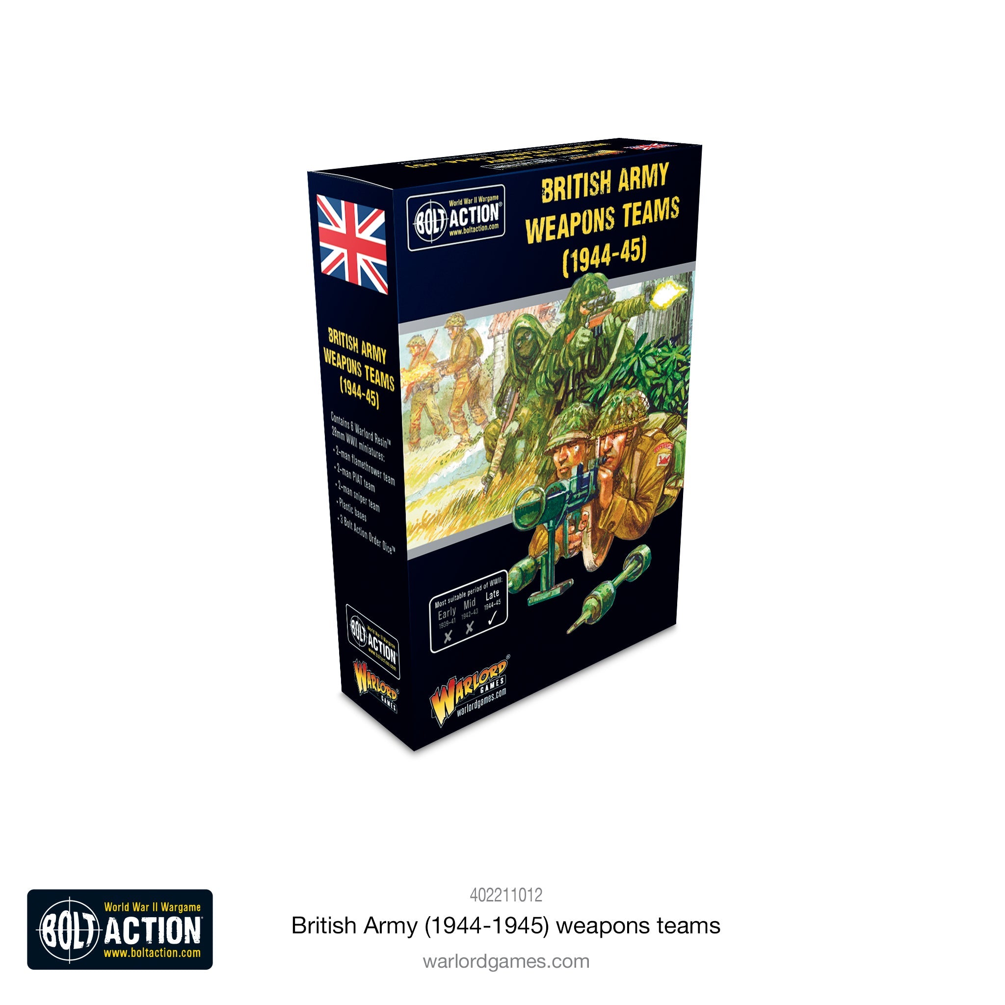 Bolt Action British Army Weapons Teams (1944 - 1945)