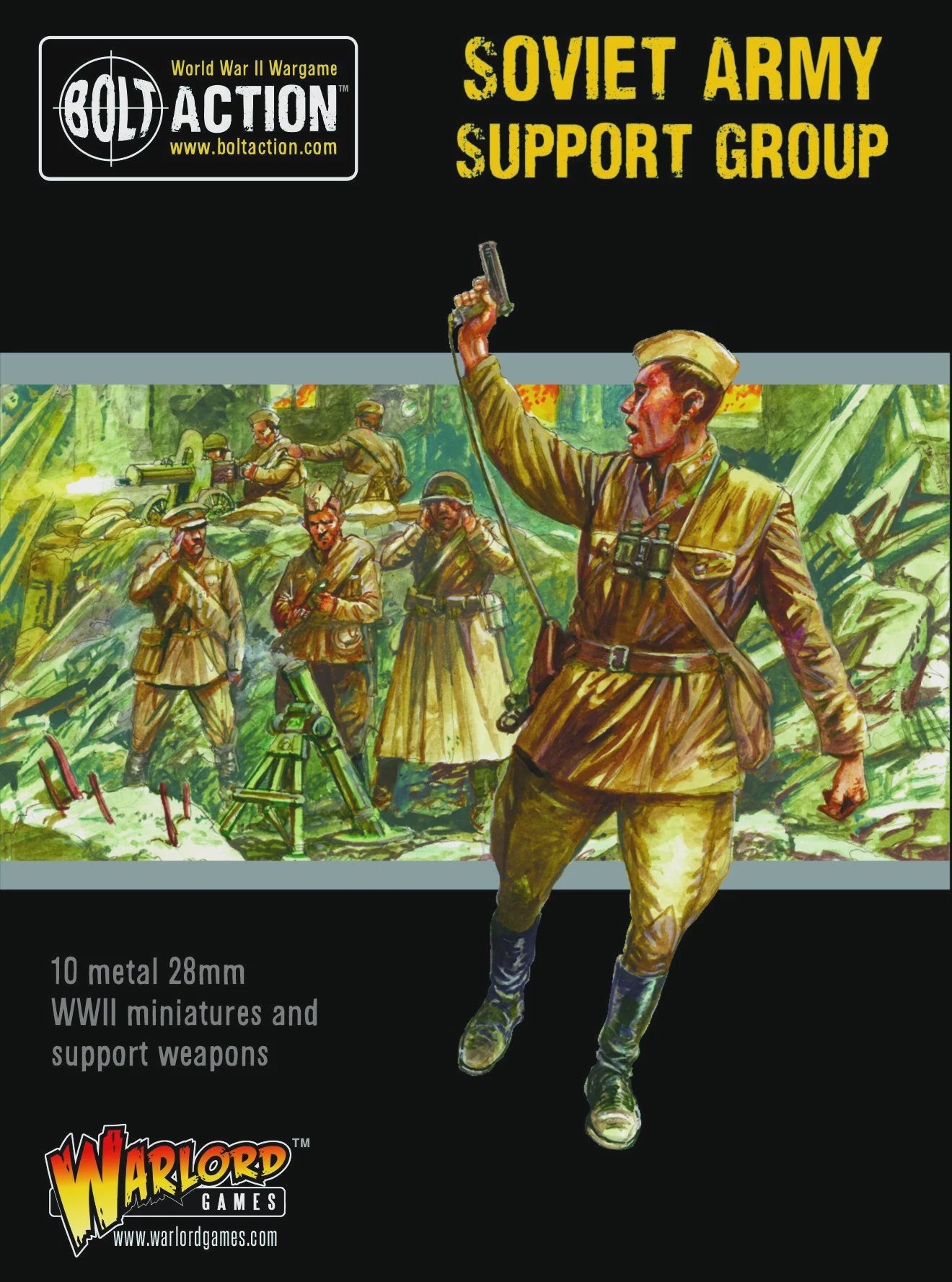 Bolt Action Soviet Army Support Group