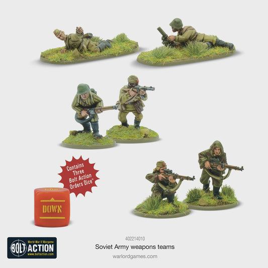 Bolt Action Soviet Army Heavy Weapons Platoon