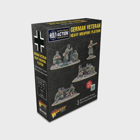 Bolt Action German Veteran Infantry Heavy Weapons Platoon