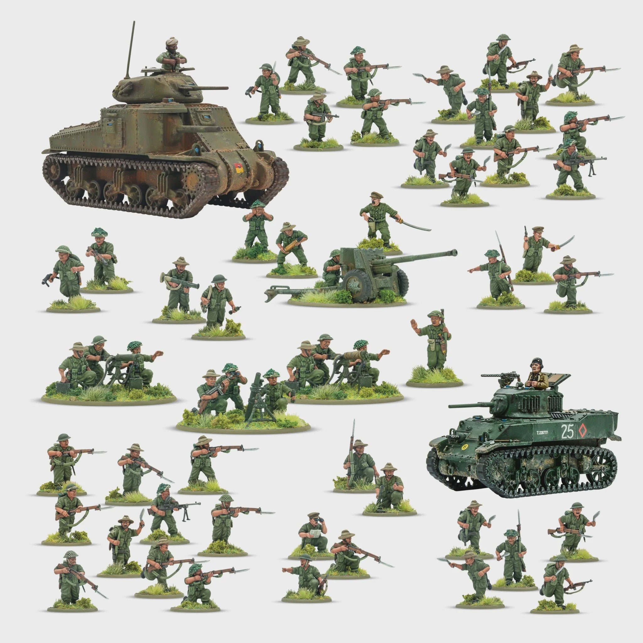 Bolt Action (3e) Starter Army Armies of the British Commonwealth Ayo Gurkhali!