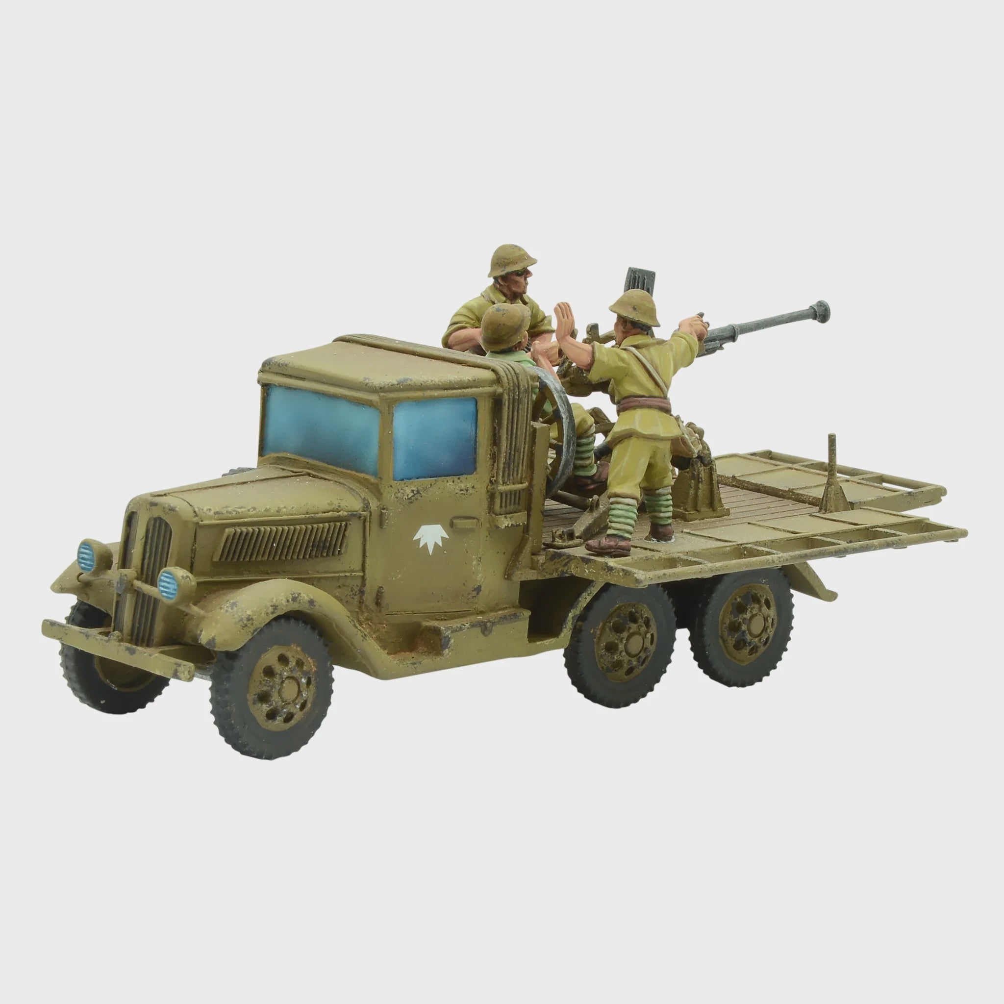 Bolt Action Japanese Army Isuzu Type 98 AA Machine Cannon Carrier Truck