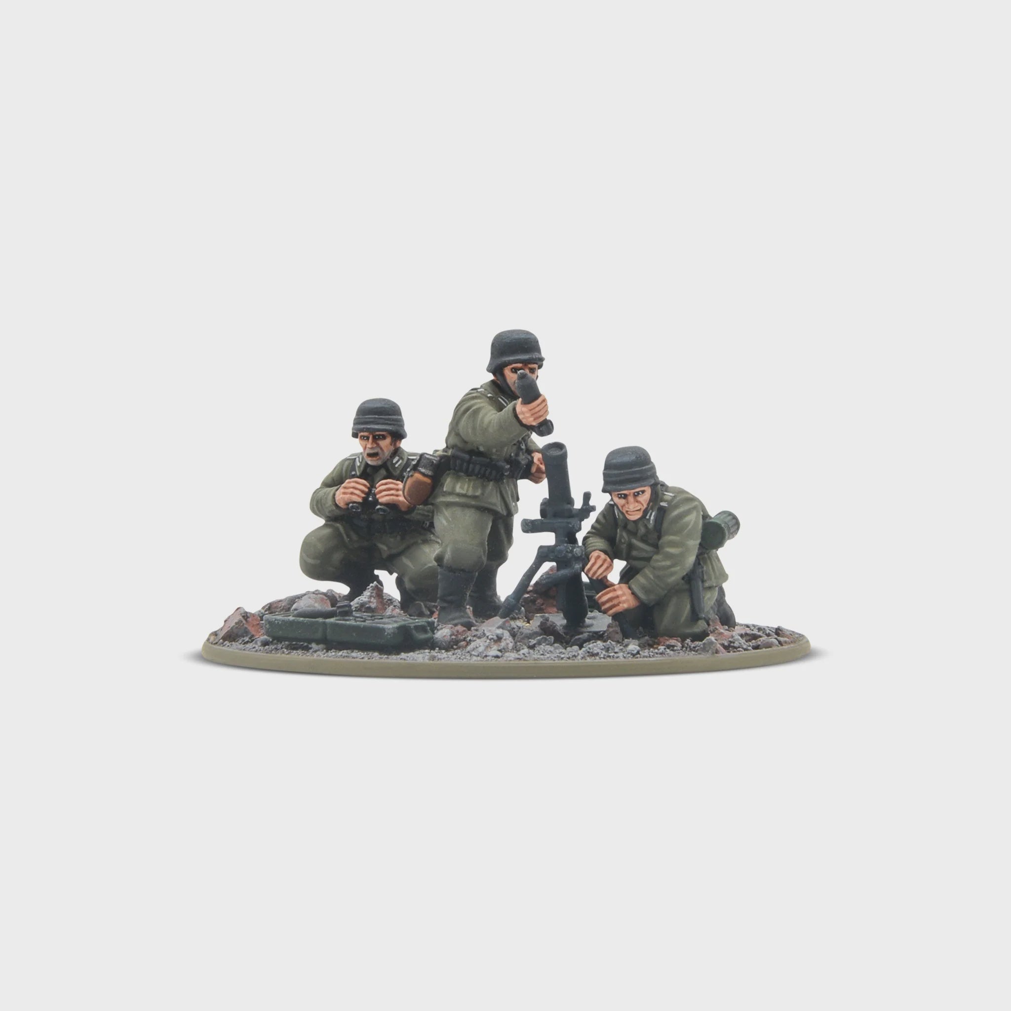 Bolt Action German Veterans Infantry Medium Mortar Teams
