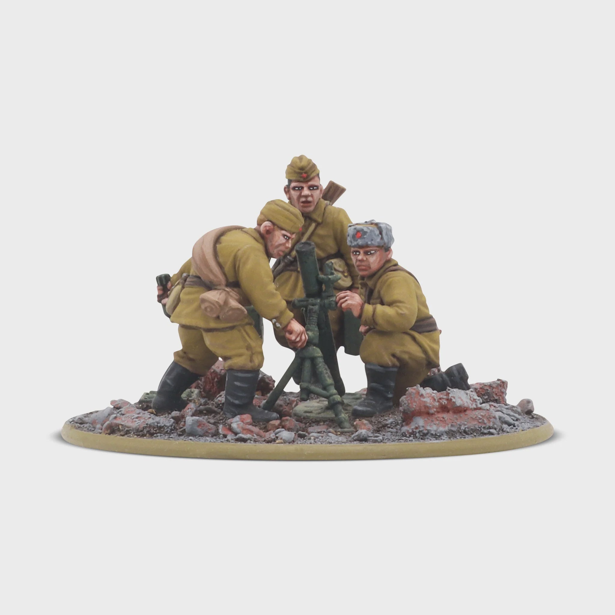 Bolt Action Soviet Army Medium Mortar Team