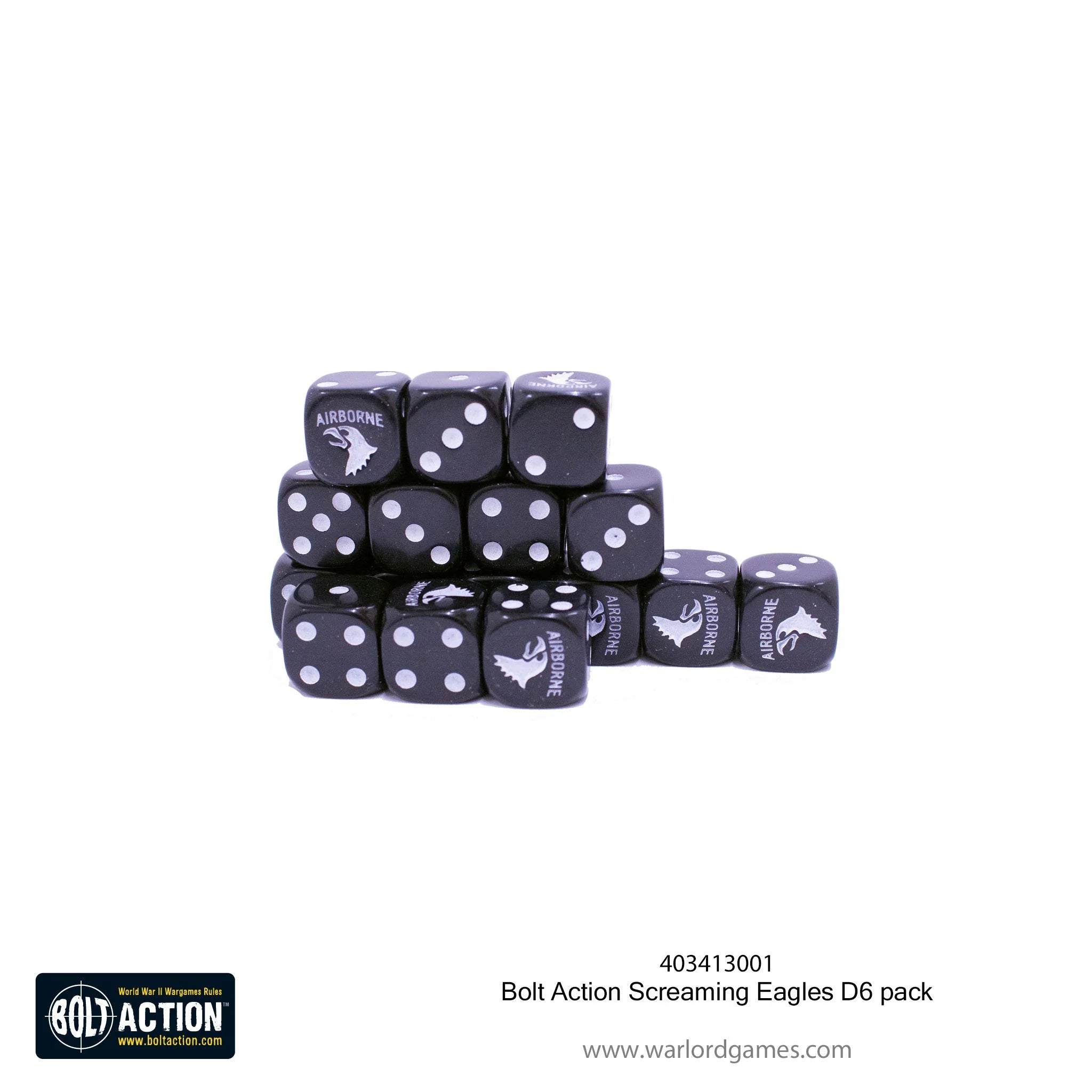 Bolt Action (3e) Dice Faction Pack D6 (16)