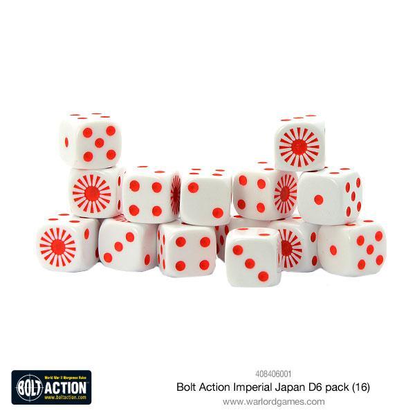 Bolt Action (3e) Dice Faction Pack D6 (16)