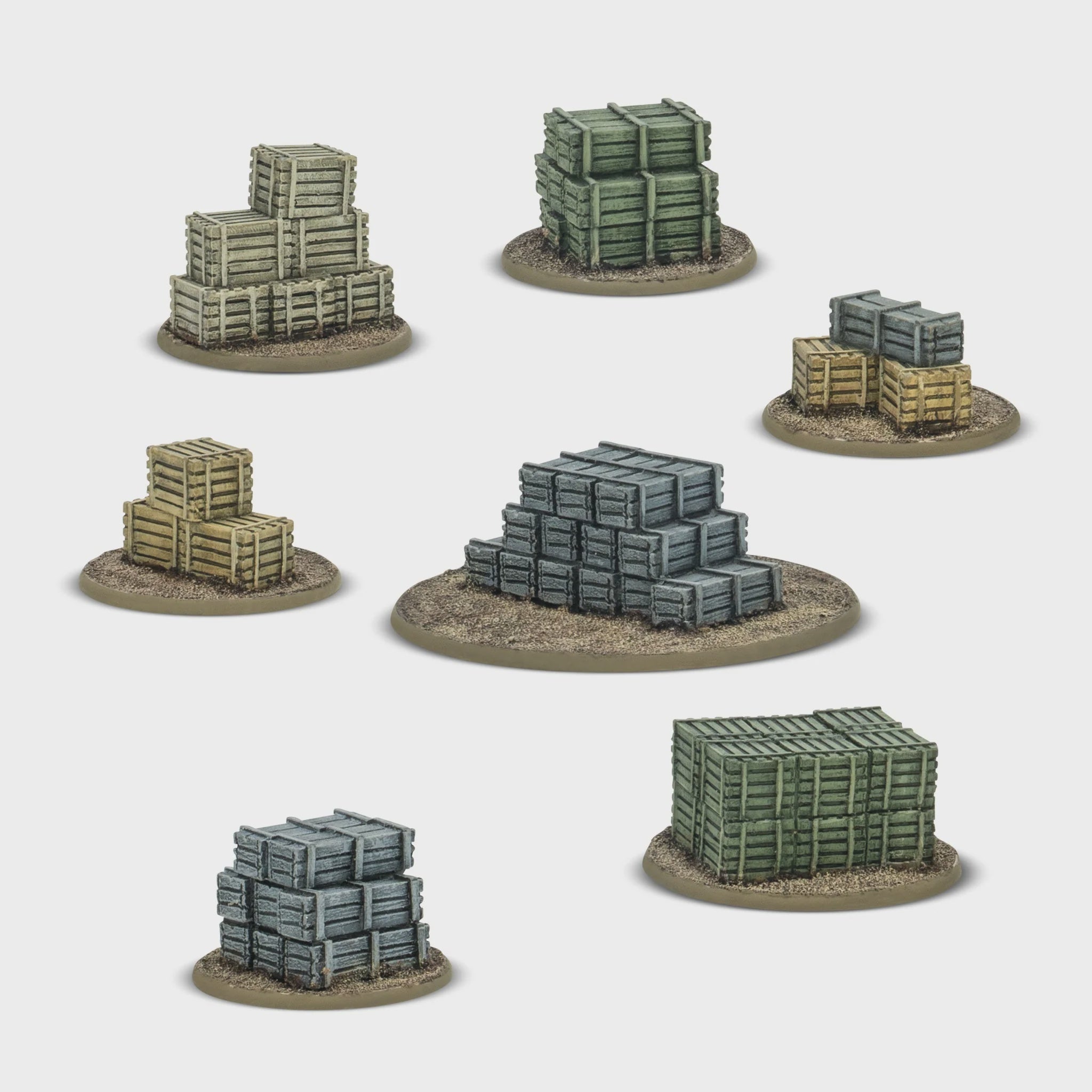 Bolt Action (3e) Objective Marker Set Crates