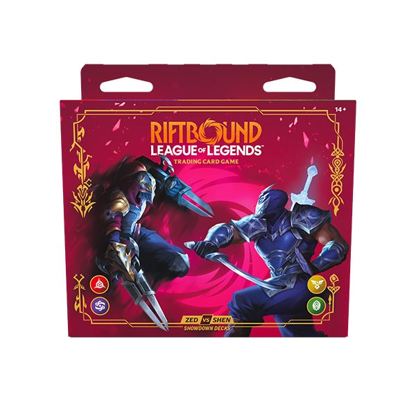 Riftbound League of Legends TCG Set 04 Vendetta Showdown Deck Zed vs Shen