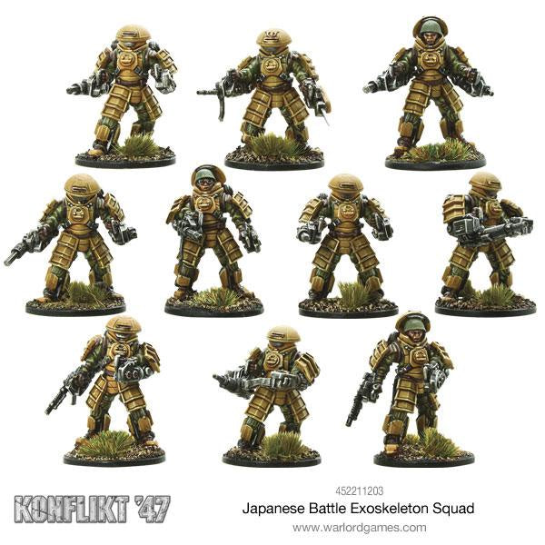 Konflikt '47 Empire of Japan Battle Frame Exoskeleton squad