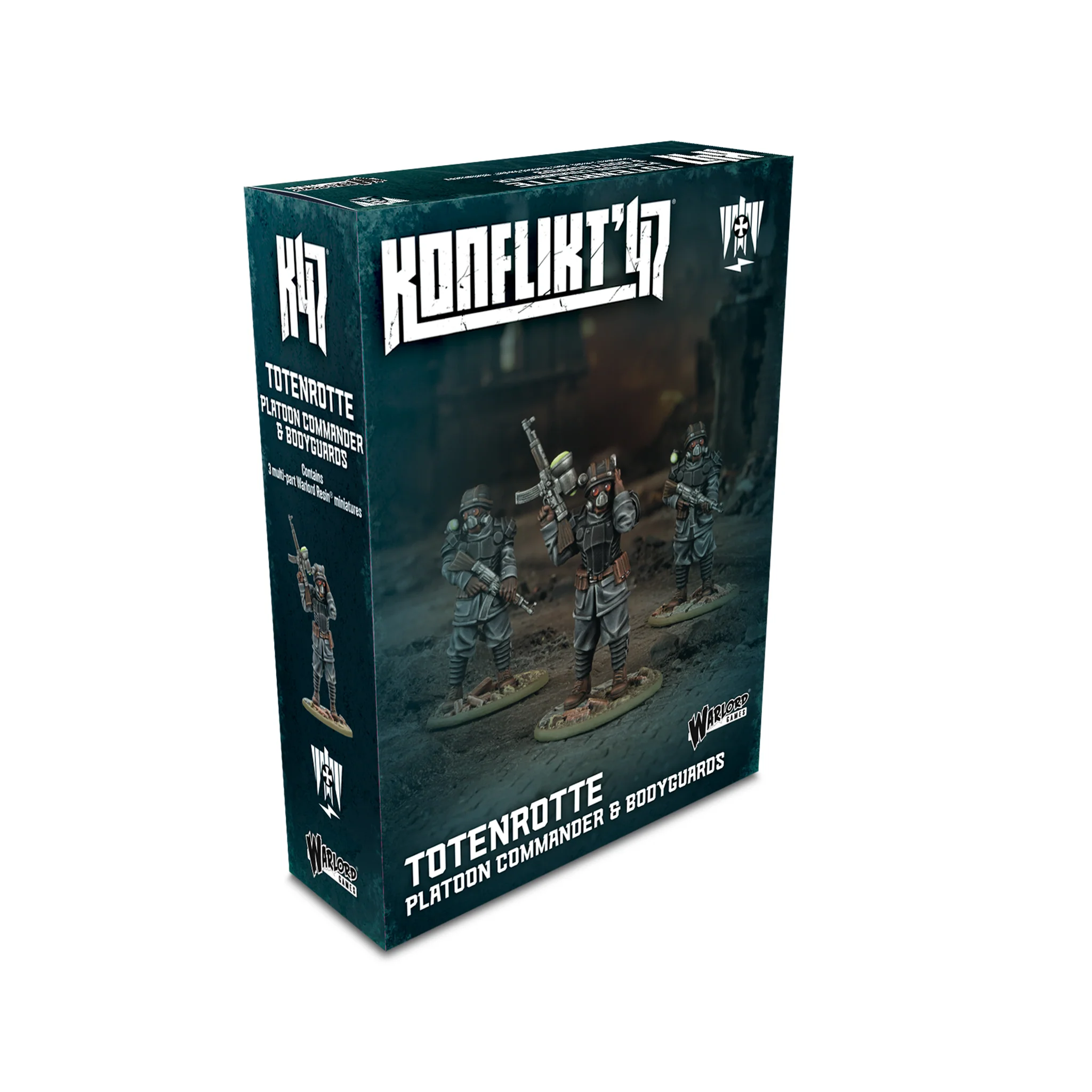 Konflikt '47 Axis Totenrotte Platoon Commander and Bodyguards