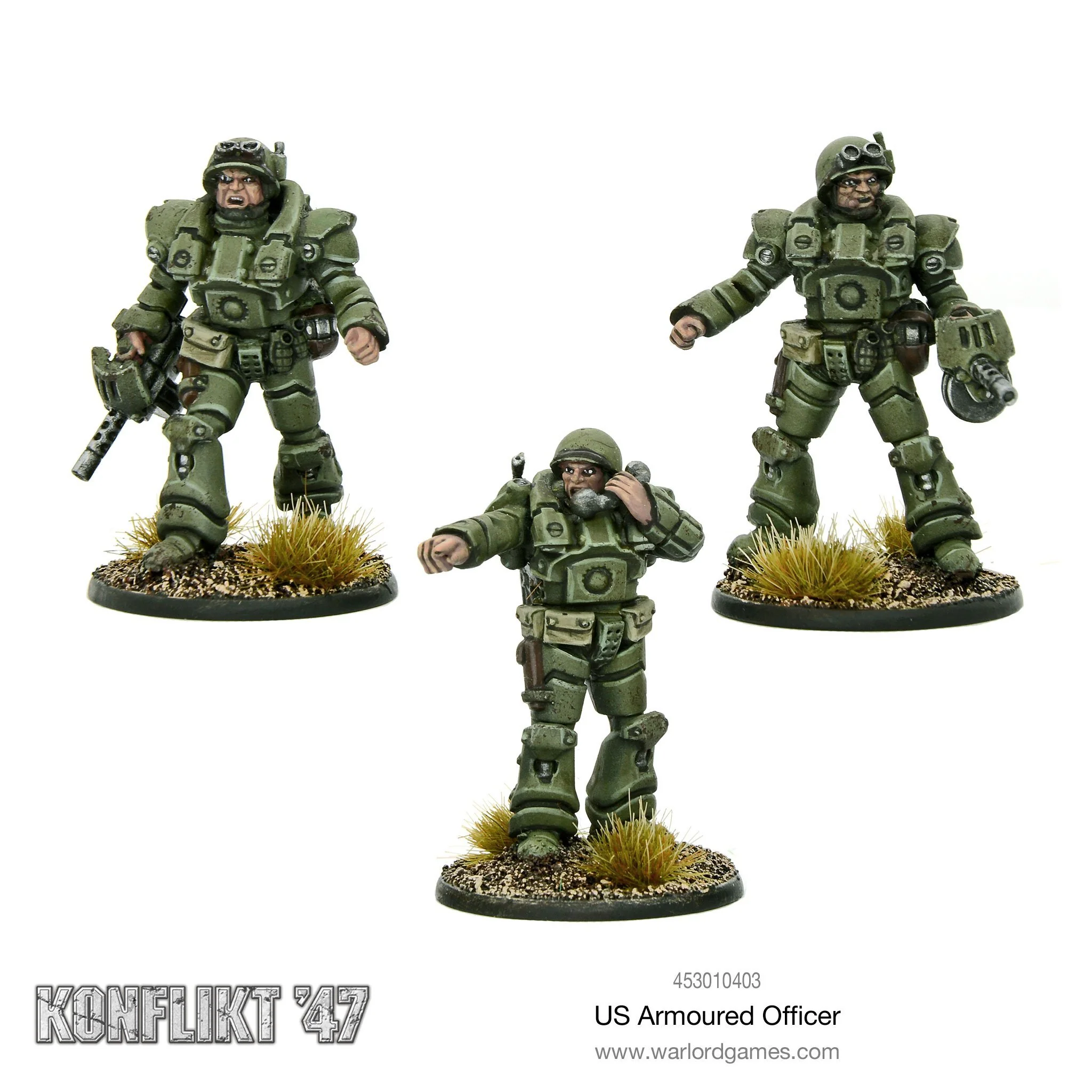 Konflikt '47 United States Armoured Officers