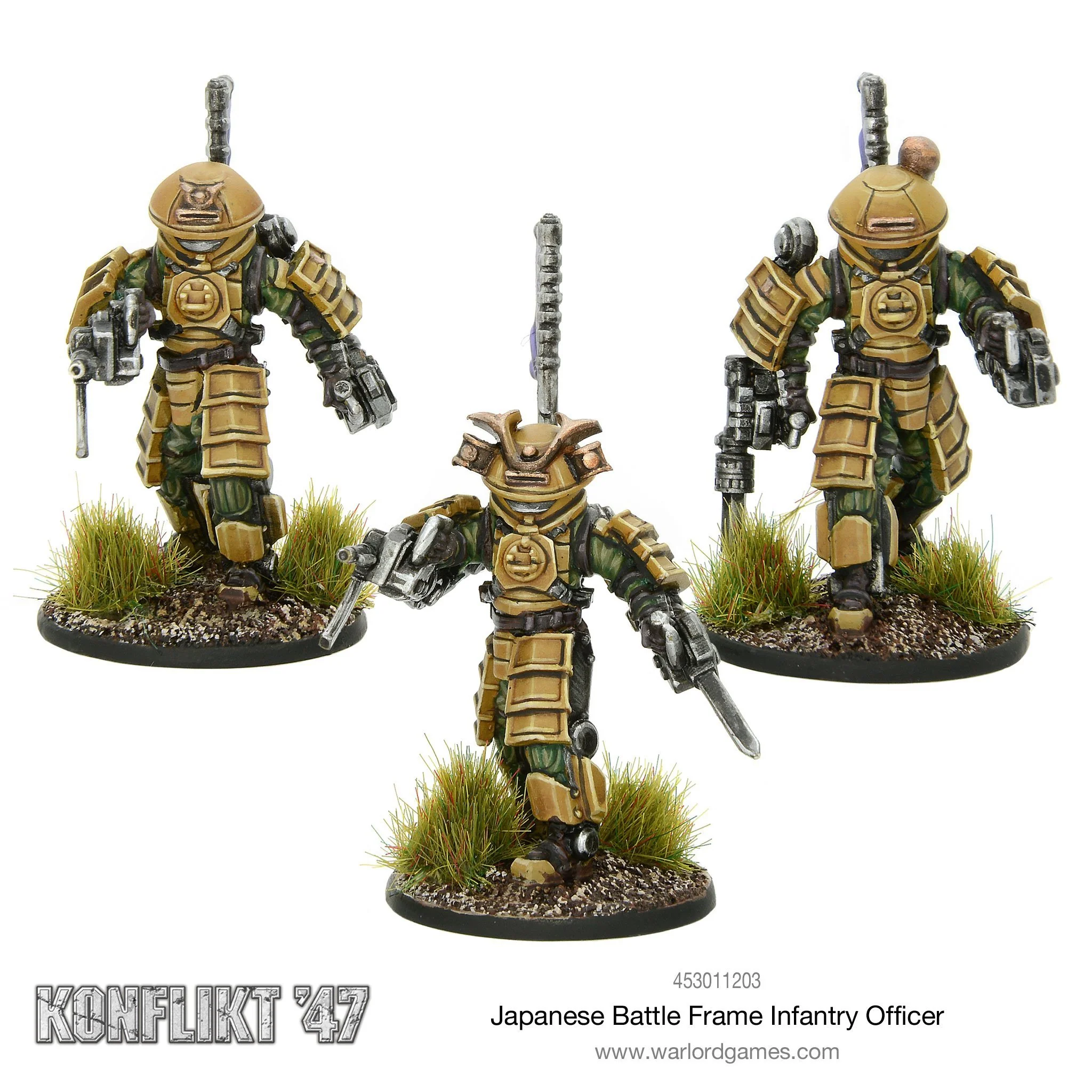 Konflikt '47 Empire of Japan Battle Frame Exoskeleton Infantry Officer