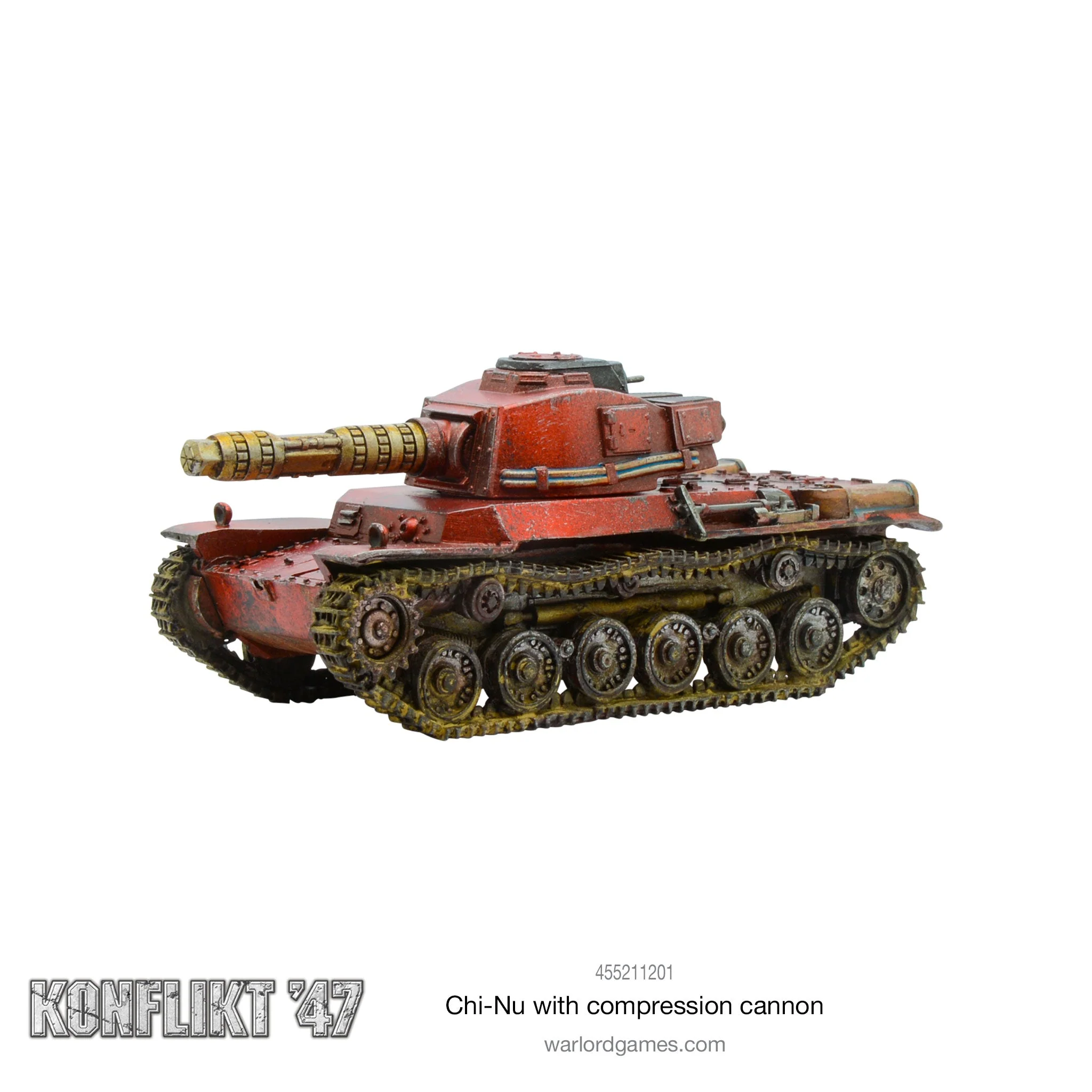 Konflikt '47 Empire of Japan Chi-Nu with Compression Cannon