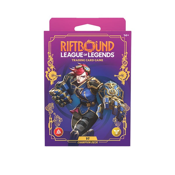 Riftbound League of Legends TCG Set 03 Unleashed Champion Deck Vi