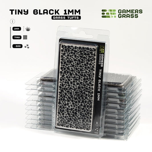 Gamers Grass Tiny Tufts Black (1mm)