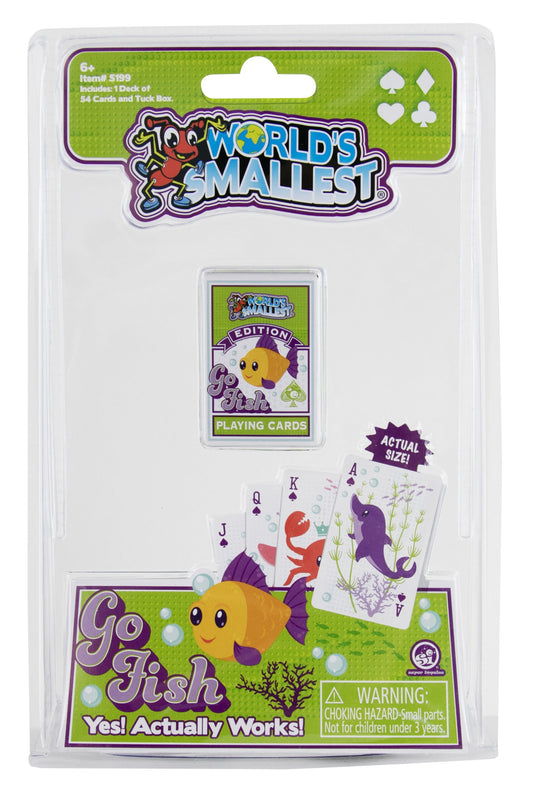 World's Smallest Classic Kids' Card Game Go Fish